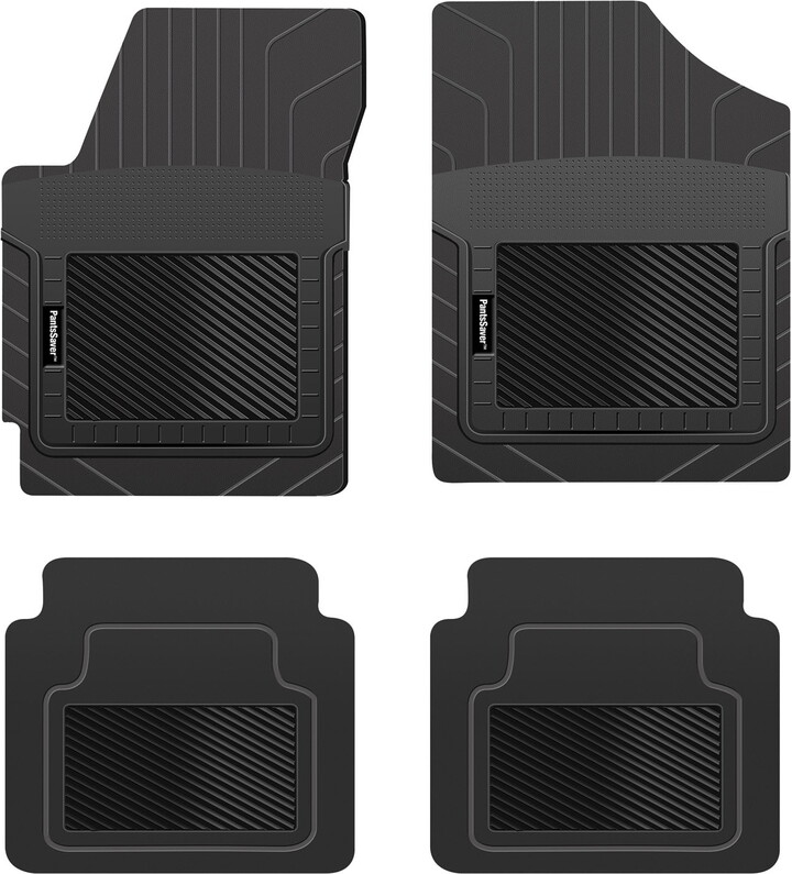 Pants Saver Custom Fit Automotive Floor Mats for 2020 BMW 740 All Weather Protection for Cars, Trucks, SUV, Van, Heavy Duty Total Protection, Black