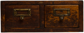 Thumbnail for your product : Rejuvenation Oak 2-Drawer Filing Cabinet by Globe