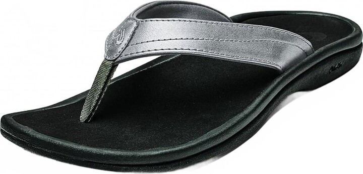 Women's Ohana Beach Sandal In Pewter/black