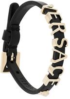 Versace logo bracelet 