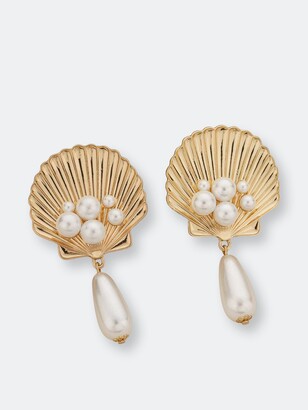 Seashell Earrings | Shop the world's largest collection of fashion 