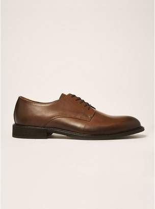 Selected Mens Brown Tan Leather Baxter Derby Shoes