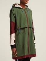 Thumbnail for your product : The Upside Saratoga Hooded Technical Jacket - Womens - Khaki Multi