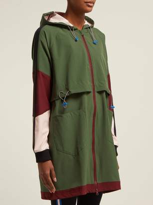The Upside Saratoga Hooded Technical Jacket - Womens - Khaki Multi