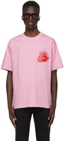 Thumbnail for your product : SSENSE WORKS SSENSE Exclusive Jeremy O. Harris Pink Rose T-Shirt