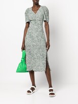 Thumbnail for your product : Baum und Pferdgarten Addax floral-print midi dress