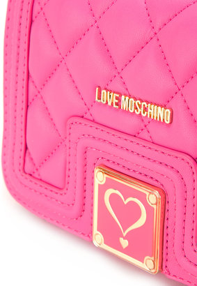 Love Moschino quilted crossbody bag