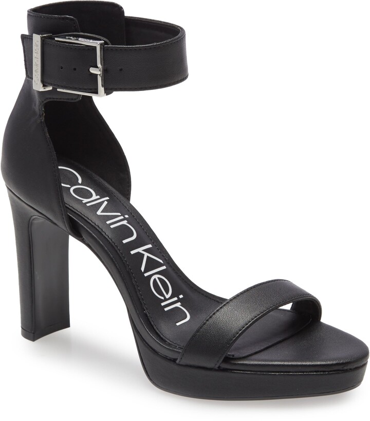 calvin klein platform shoes