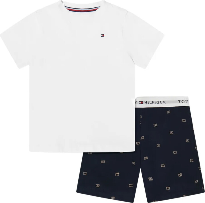 Tommy Hilfiger Junior Logo-Embroidered Pyjama