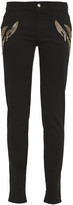 Thumbnail for your product : Just Cavalli Embellished Mid-rise Skinny Jeans