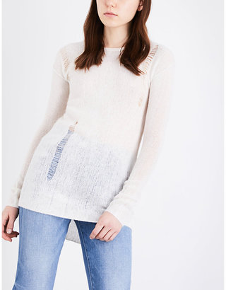 NSF Kravitz wool and cashmere-blend jumper