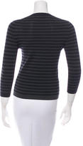 Thumbnail for your product : Jil Sander Navy Striped Knit Cardigan