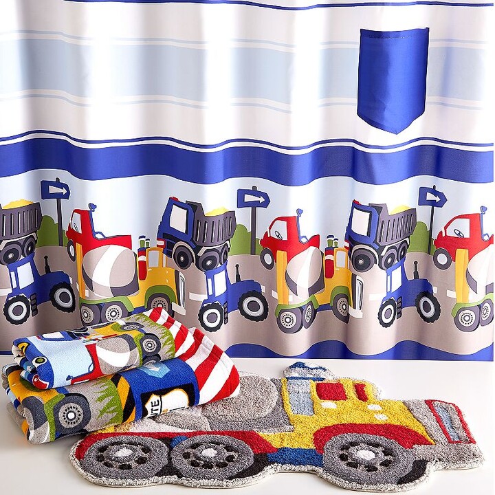 Dream Factory Trains & Trucks 4-piece Bath Set