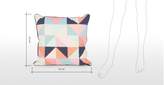 Thumbnail for your product : Sports Luxe Geo Cushion 45 x45cm, Blue