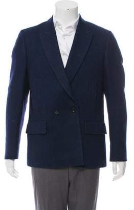 Paul Smith Wool Double-Breasted Sport Coat blue Wool Double-Breasted Sport Coat