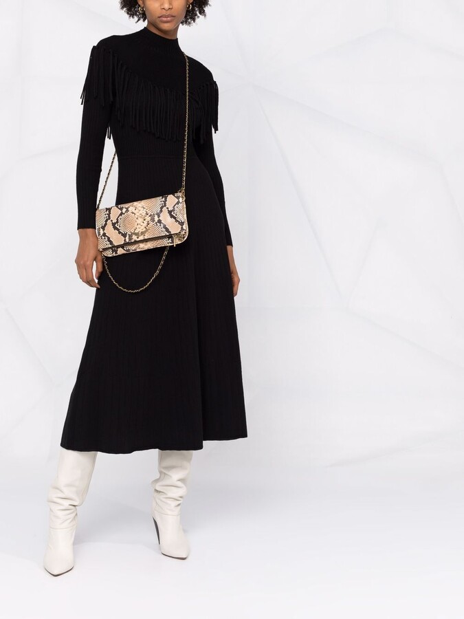 mid length jumper dress