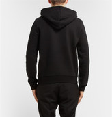 Thumbnail for your product : Balenciaga Coated-Panel Fleece-Back Cotton-Jersey Hoodie