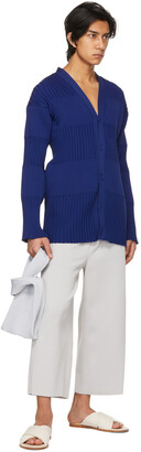 CFCL Blue Fluted Cardigan