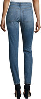 Thumbnail for your product : Alice + Olivia Jane Distressed Skinny Jeans, Light Blue