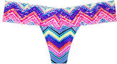 Thumbnail for your product : Victoria's Secret PINK Lace Trim Thong Panty