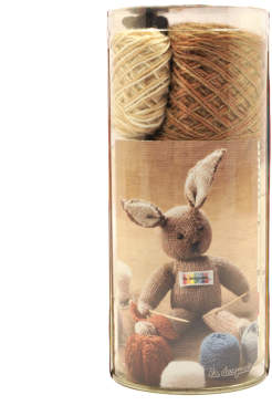 Idées de Saison by La Droguerie Knitting Soft Rabbit Toy