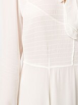 Thumbnail for your product : Forte Forte Bow Tie Sheer Maxi Dress