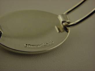 Tiffany & Co. 925 Sterling Silver Oval Bangle Bracelet