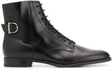 Thumbnail for your product : Tod's Leather Lace-Up Ankle Boots