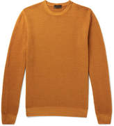 Thumbnail for your product : Altea Textured-Knit Virgin Wool Sweater