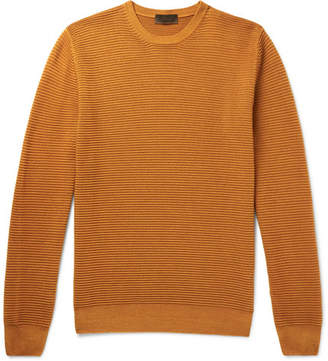 Altea Textured-Knit Virgin Wool Sweater