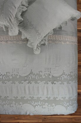 Melange Home Full/Queen Tabitha Linen Duvet Set - Multiple Colors Available