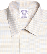 Thumbnail for your product : Brooks Brothers Supima® Cotton Non-Iron Regular Fit Twill Tonal Check Luxury Dress Shirt
