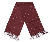 Thumbnail for your product : Alexander McQueen Swiss Dot Skull Scarf