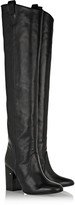 Thumbnail for your product : Laurence Dacade Silas leather over-the-knee boots