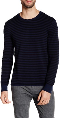 Kenneth Cole New York Striped Crew Neck Sweater