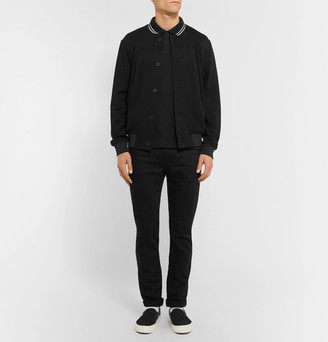 McQ Slim-Fit Contrast-Tipped Cotton-PiquÃ© Polo Shirt
