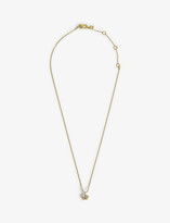 Thumbnail for your product : Kate Spade Mini star cubic zirconia necklace