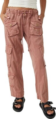 Feeling Good Utility Pants by Free People - Blue - Miss Monroe Boutique