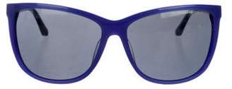 Porsche Design Square Tinted Sunglasses blue Square Tinted Sunglasses