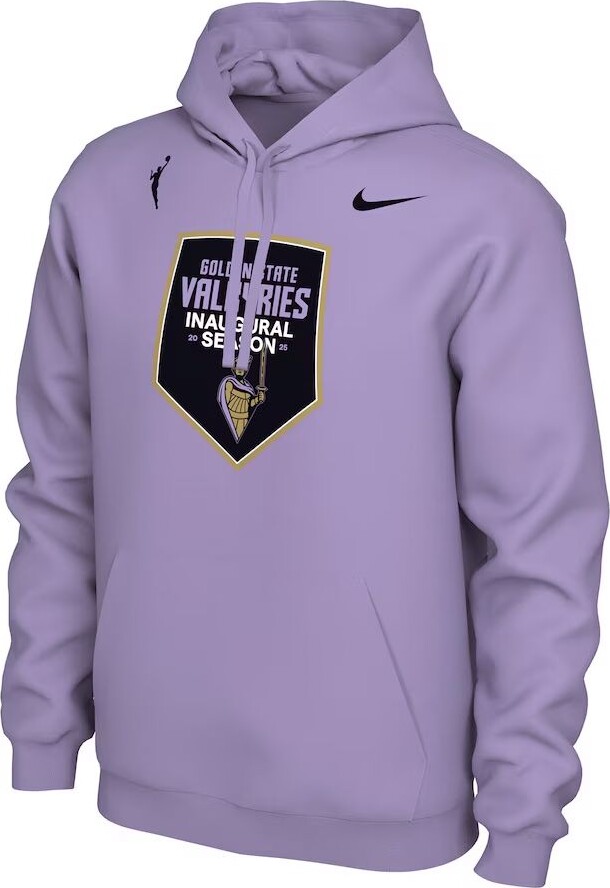 Nike Adult Golden State Valkyries 2025 Inaugural Season Lilac Pullover Hoodie, Men's, Small, Purple