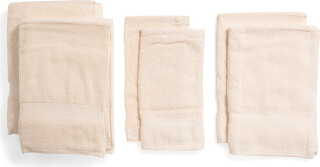 TJMAXX 6Pc Summit Bath Towel Set, Cotton