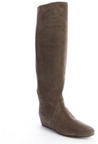 Thumbnail for your product : Lanvin grey suede hidden wedge boots