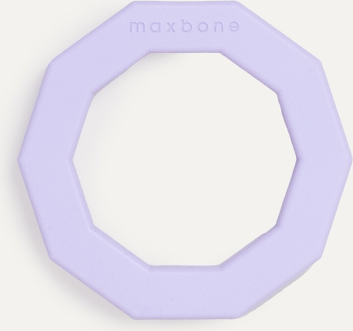 maxbone Decagon Rubber Dog Chew Toy, Lavender