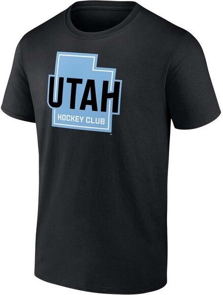 Fanatics Utah Hockey Club Border Logo T-Shirt Small Black