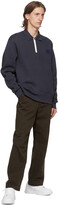 Thumbnail for your product : Acne Studios Navy Point Collar Oversized Sweatshirt