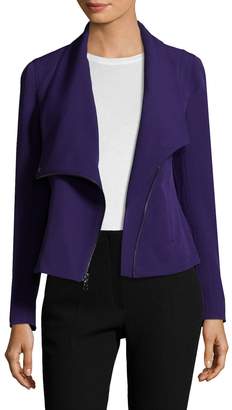 Anne Klein Women's Asymmetrical Zip Jacket
