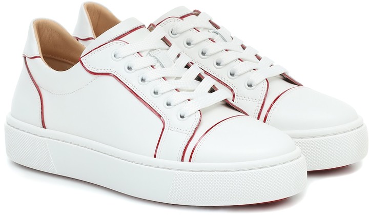christian louboutin vieirissima leather sneaker