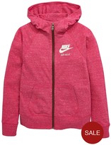 Thumbnail for your product : Nike OLDER GIRL GYM VINTAGE FZ HOODY