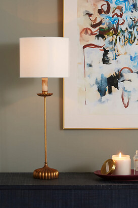 Anthropologie Clove Table Lamp By in Gold
