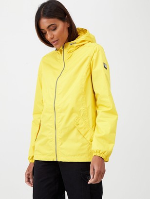 yellow waterproof jacket womens